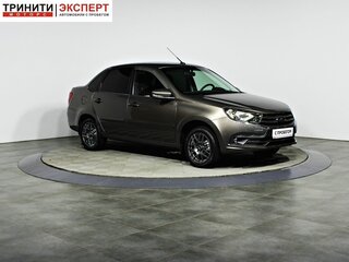 2018 Lada (ВАЗ) Granta I Рестайлинг, коричневый, 497000 рублей, вид 3