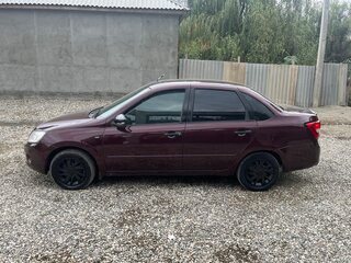 2013 Lada (ВАЗ) Granta I, красный, 430000 рублей, вид 3