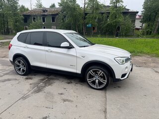 2014 BMW X3 28i xDrive II (F25) Рестайлинг, белый, 2100000 рублей, вид 4