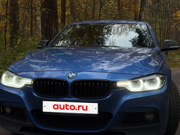 2018 BMW 3 серии 320i xDrive VI (F3x) Рестайлинг, синий, 2550000 рублей - вид 2