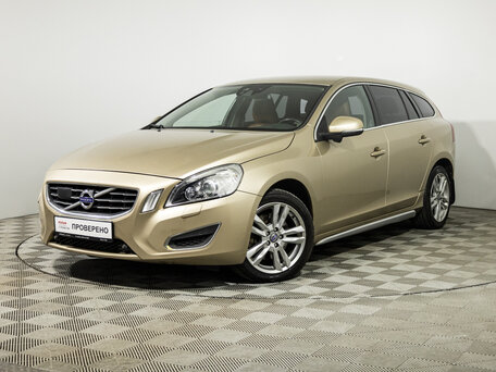 2011 Volvo V60 I, бежевый, 1549700 рублей, вид 1
