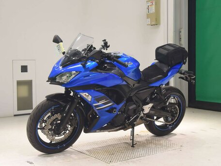 2019 Kawasaki Ninja 650, синий, 655000 рублей, вид 4