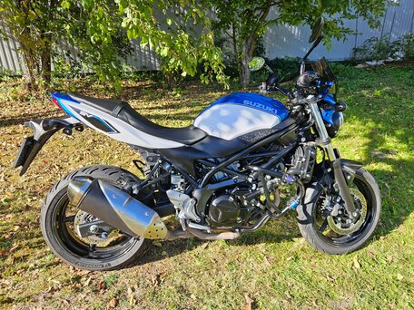 2018 Suzuki SV 650, синий, 500000 рублей, вид 4