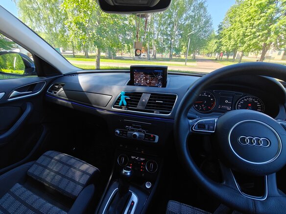 2016 Audi Q3 I (8U) Рестайлинг, чёрный, 1700000 рублей - вид 12