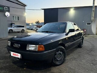 1991 Audi 80 IV (B3), синий, 95000 рублей, вид 2