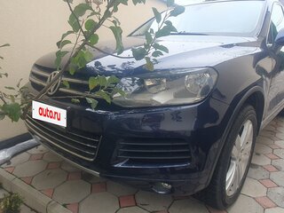 2010 Volkswagen Touareg II, синий, 1450000 рублей, вид 4