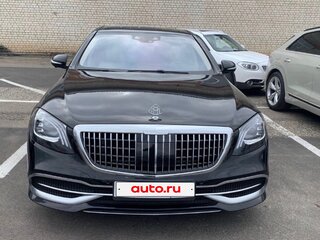 2019 Mercedes-Benz Maybach S-Класс 450 I (X222) Рестайлинг, чёрный, 4999999 рублей, вид 1