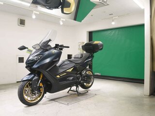 2023 Yamaha TMAX, зелёный, 1499000 рублей, вид 4
