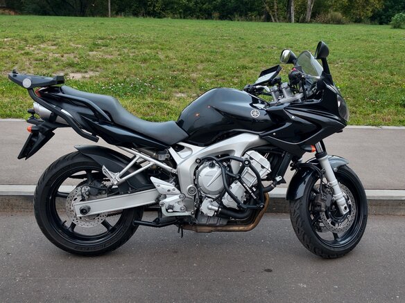 2008 Yamaha FZ6, чёрный, 500000 рублей - вид 4