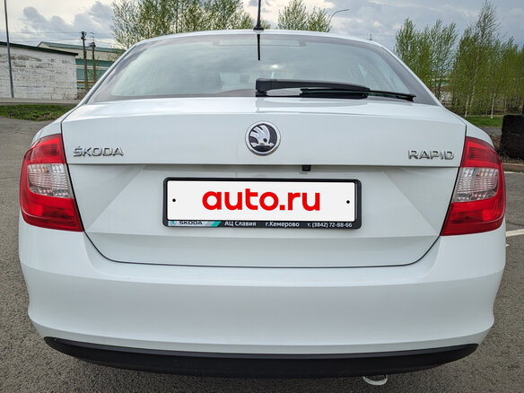 2016 Skoda Rapid I, белый, 1029000 рублей - вид 6