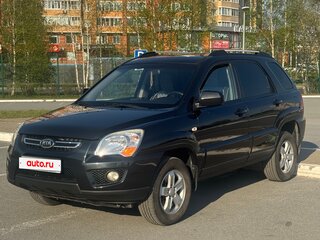 2010 Kia Sportage II Рестайлинг, чёрный, 1150000 рублей, вид 2