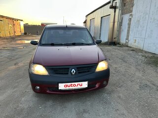 2008 Renault Logan I, красный, 430000 рублей, вид 1