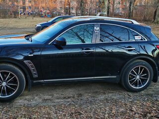 2009 Infiniti FX35 II (S51), чёрный, 1300000 рублей, вид 3