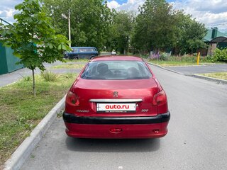 2008 Peugeot 206, красный, 160000 рублей, вид 4
