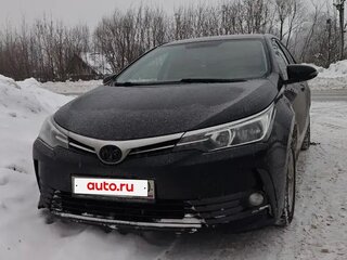 2016 Toyota Corolla XI (E160, E170, E180) Рестайлинг 1, чёрный, 1300000 рублей, вид 1