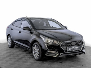 2019 Hyundai Solaris II, чёрный, 1200000 рублей, вид 3