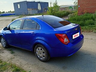 2012 Chevrolet Aveo II, синий, 400000 рублей, вид 3