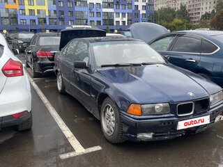 1994 BMW 3 серии 316i III (E36), синий, 390000 рублей, вид 4