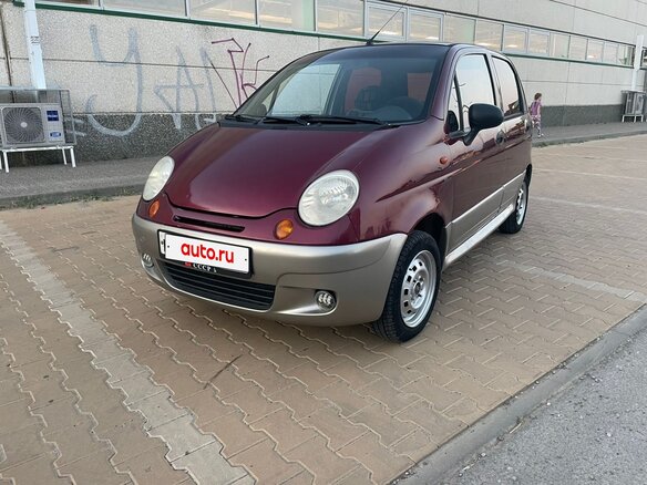 2005 Daewoo Matiz Best I Рестайлинг, пурпурный, 220000 рублей - вид 2