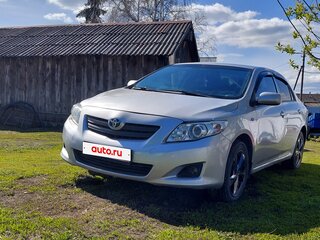 2008 Toyota Corolla X (E140, E150), серебристый, 630000 рублей, вид 1