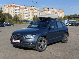 2016 Audi Q5 I (8R) Рестайлинг, синий, 2500000 рублей, вид 1