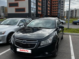 2012 Chevrolet Cruze I, чёрный, 460000 рублей, вид 1