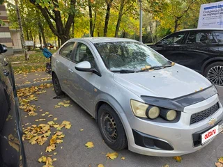 2012 Chevrolet Aveo II, серебристый, 470000 рублей, вид 5