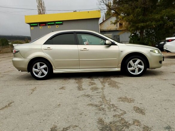 2005 Mazda 6 I (GG) Рестайлинг, золотистый, 550000 рублей - вид 1