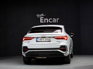 2023 Audi Q3 Sportback 35 TDI II (F3), белый, 3795000 рублей, вид 3