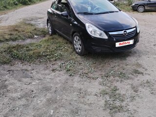 2008 Opel Corsa D, чёрный, 330000 рублей, вид 3