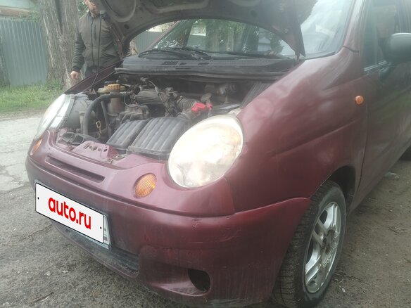 2008 Daewoo Matiz I Рестайлинг, пурпурный, 125000 рублей - вид 10