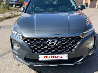 2019 Hyundai Santa Fe IV, серый, 3150000 рублей, вид 3