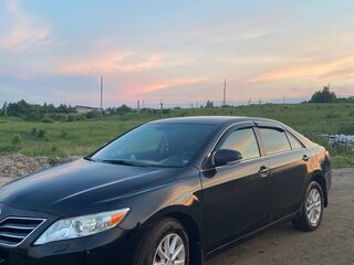 2009 Toyota Camry VI (XV40) Рестайлинг, чёрный, 950000 рублей, вид 1