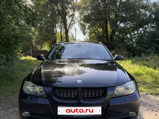 2007 BMW 3 серии 320i V (E90/E91/E92/E93), чёрный, 1050000 рублей, вид 2