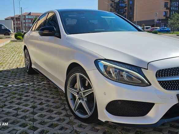 2017 Mercedes-Benz C-Класс 180 9G-TRONIC IV (W205), белый, 2900000 рублей - вид 6