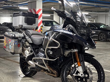 2016 BMW R 1200 GS Adventure, синий, 1199999 рублей, вид 2