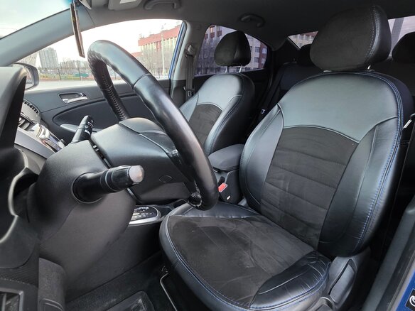 2012 Hyundai Solaris I, синий, 815000 рублей - вид 17