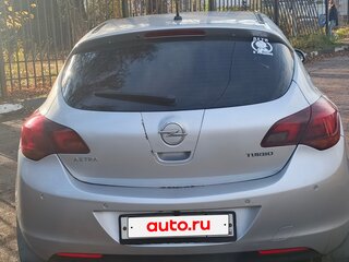 2011 Opel Astra J, серебристый, 570000 рублей, вид 4