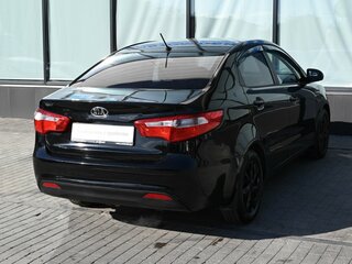 2012 Kia Rio 4-speed III, чёрный, 805000 рублей, вид 5