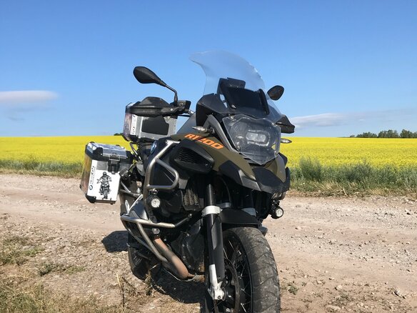 2014 BMW R 1200 GS Adventure, зелёный, 1000000 рублей - вид 6