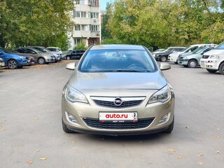 2012 Opel Astra J Рестайлинг, бежевый, 649000 рублей, вид 2