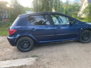 2003 Peugeot 307 I, синий, 130000 рублей, вид 2
