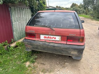 1990 Mitsubishi Colt III (C50), красный, 55000 рублей, вид 4