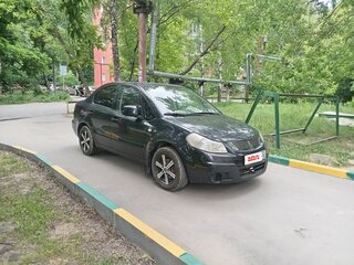 2007 Suzuki SX4 I (Classic), чёрный, 425000 рублей, вид 2