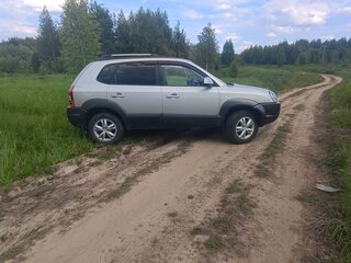 2008 Hyundai Tucson I, серебристый, 790000 рублей, вид 3