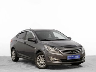 2016 Hyundai Solaris I Рестайлинг, серый, 1099000 рублей, вид 1