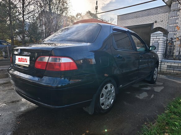 2007 Fiat Albea I Рестайлинг, чёрный, 250000 рублей - вид 4