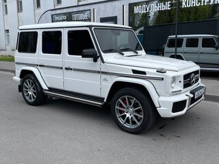 2013 Mercedes-Benz G-Класс AMG 63 AMG I (W463) Рестайлинг 2, белый, 5500000 рублей, вид 4