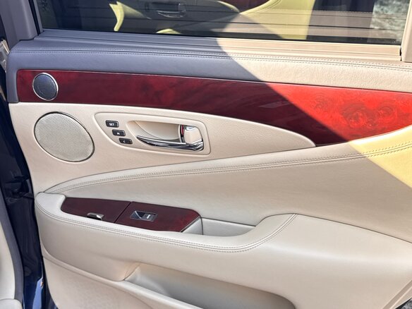2008 Lexus LS 600h L IV, синий - вид 21