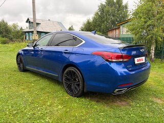 2018 Genesis G80 I, синий, 2499000 рублей, вид 3